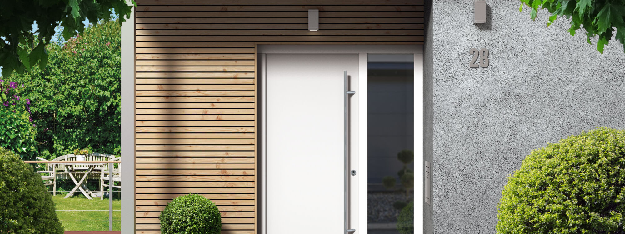 Portes d’entrée vitrées : est-ce vraiment moins sécurisé qu’une porte pleine ? Guebwiller